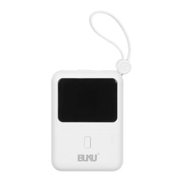 پاوربانک (PD و فست شارژ) BUKU 22.5W 10000mAh مدل MG-G124 - سفید - MMS